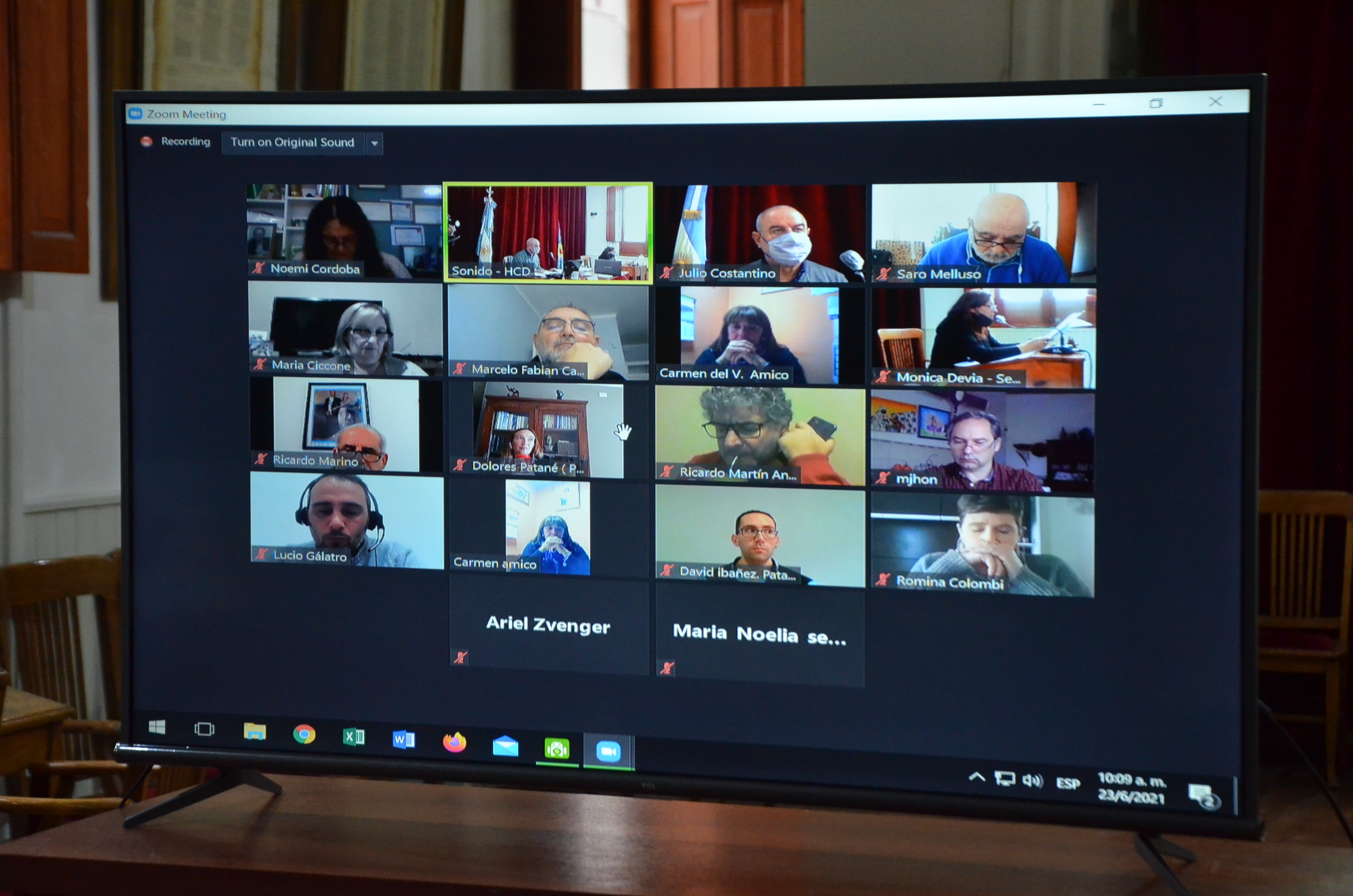 SE DESARROLLO LA 8° SESIÓN ORDINARIA