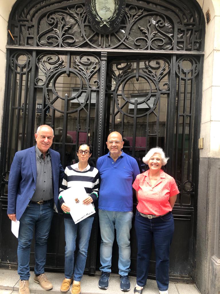 LA MUESTRA “CONSTRUCTOR DE DEMOCRACIA” VOLVIÓ A SU CASA