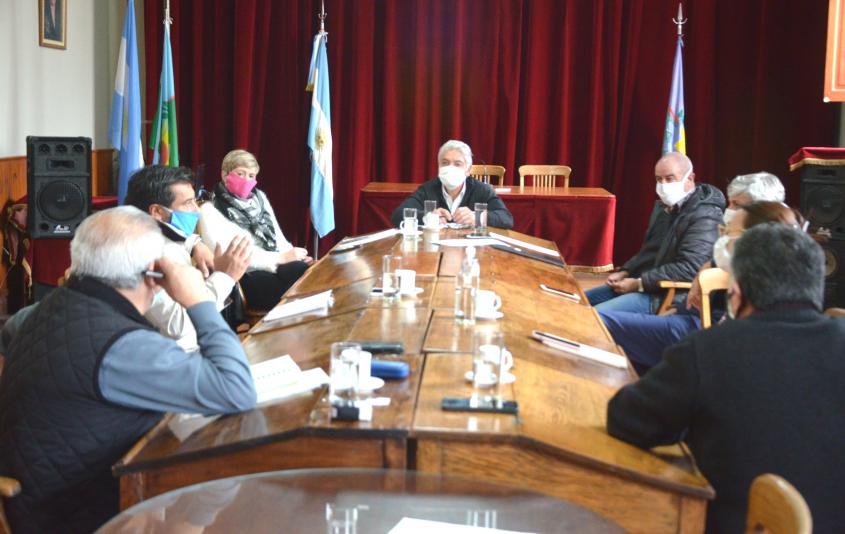 REUNIÓN CON EL INTENDENTE DEL COMITÉ DE CRISIS