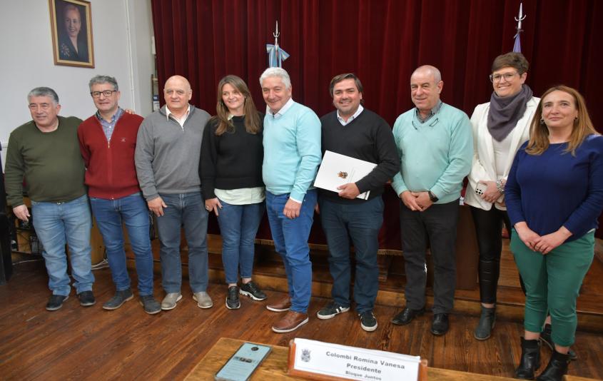 EL DIPUTADO EMILIANO BALBIN Y LA CANDIDATA A SENADORA PROVINCIAL NERINA NEUMANN VISITARON PATAGONES