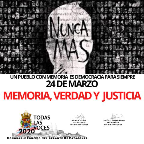 A 44 AÑOS DEL GOLPE ... NUNCA MAS 