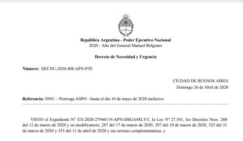 DECRETO DNU 408