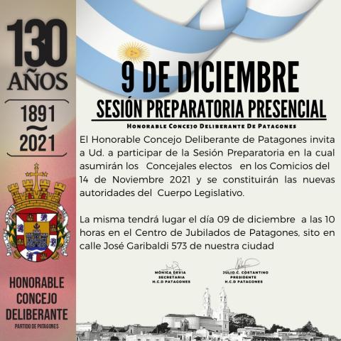 SESIÔN PREPARATORIA 2021