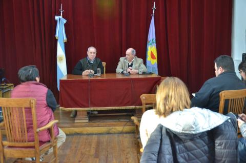 VISITA DEL SENADOR DAVID HIRTZ